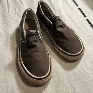 Gray vans slides